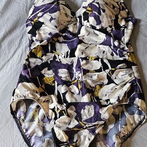 Lands' End Beige and Black Garment